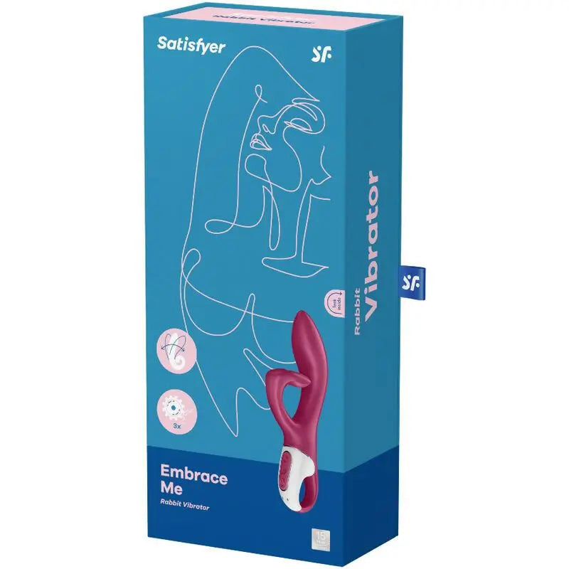 Satisfyer Vibrator Embrace Me G-Spot Vibrator - Red