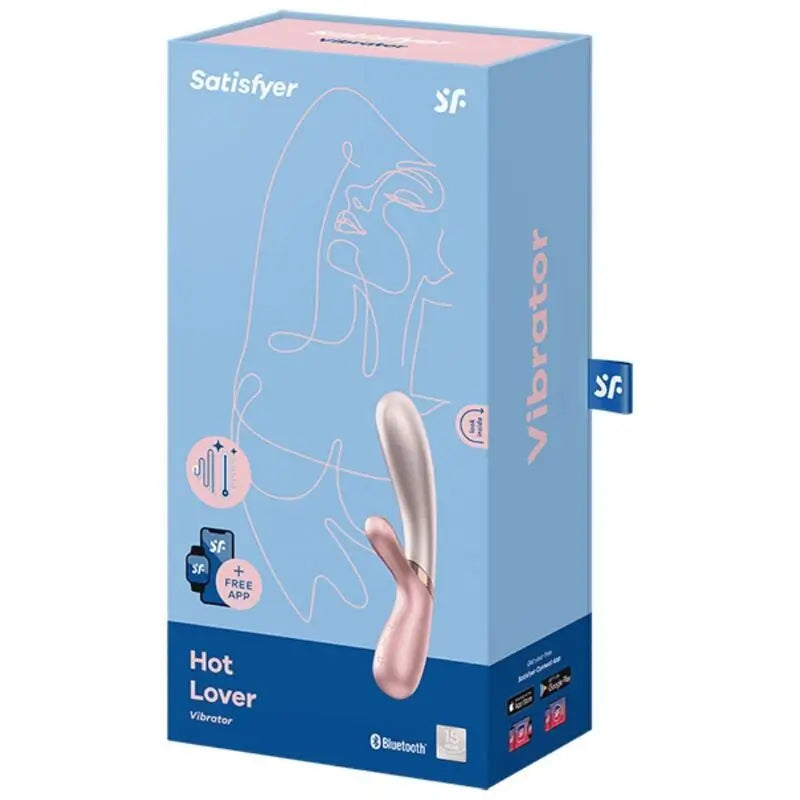 Satisfyer Vibrator Hot Lover Vibrator Pink-Beige