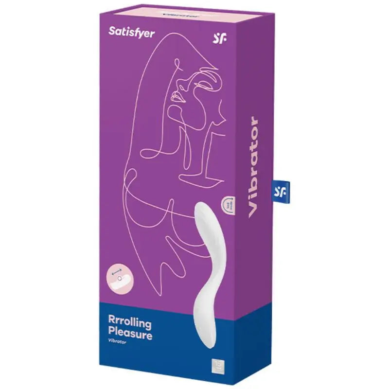 Satisfyer Vibrator Rrrolling Pleasure G-Spot Vibrator - White