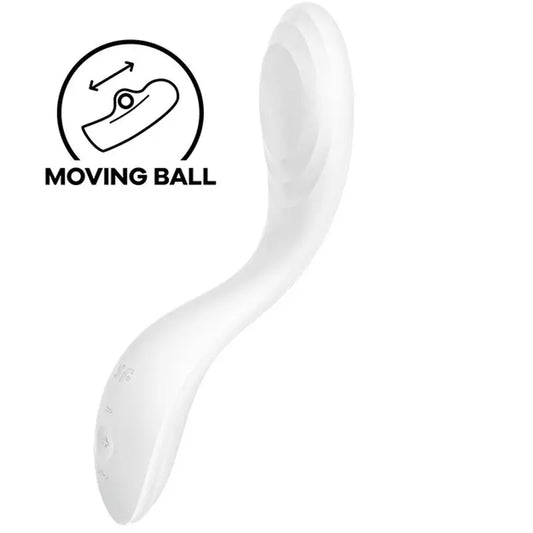 Satisfyer Vibrator Rrrolling Pleasure G-Spot Vibrator - White