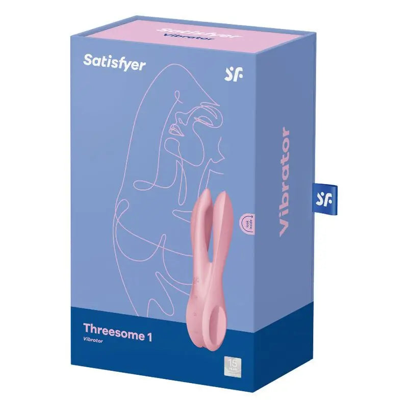 Satisfyer Vibrator Threesome 1 Vibrator - Pink