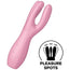 Satisfyer Vibrator Threesome 3 Vibrator - Pink