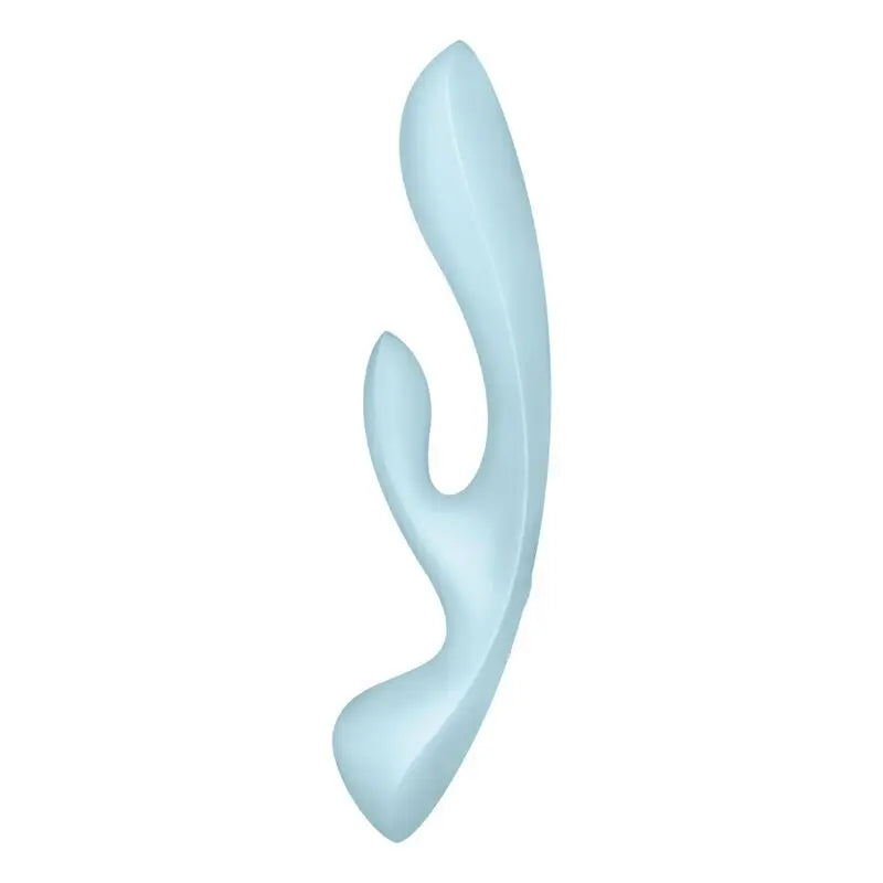 Satisfyer Vibrator Triple Oh Hybrid Vibrator - Blue