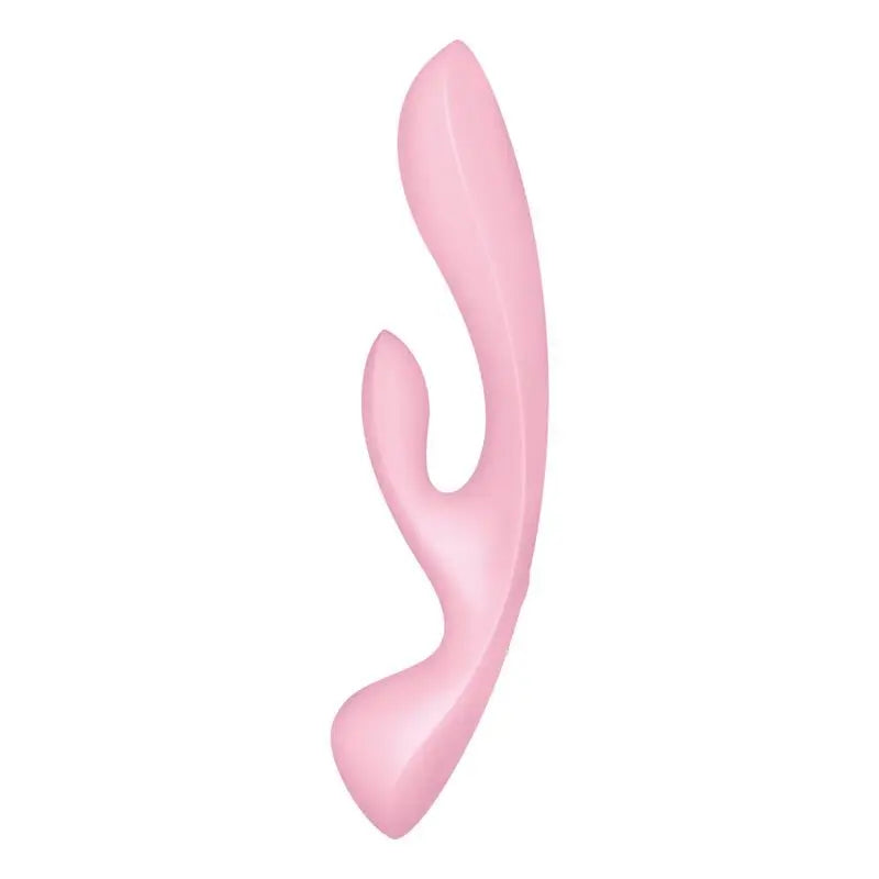 Satisfyer Vibrator Triple Oh Hybrid Vibrator - Red