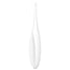Satisfyer Vibrator Twirling Fun Clitoral Stimulator - White
