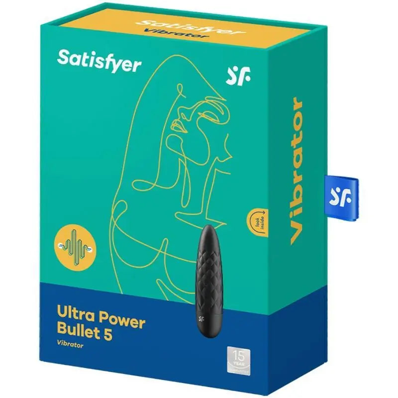 Satisfyer Vibrator Ultra Power Bullet 5 Vibrating Bullet Black