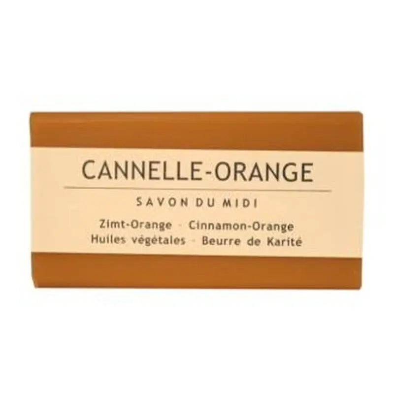 Savon Du Midi Cinnamon & Orange Soap Bar 100Gr. Bio