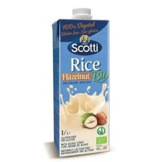 Scotti Rice & Hazelnut Vegetable Drink 1L Bio Sg Vega