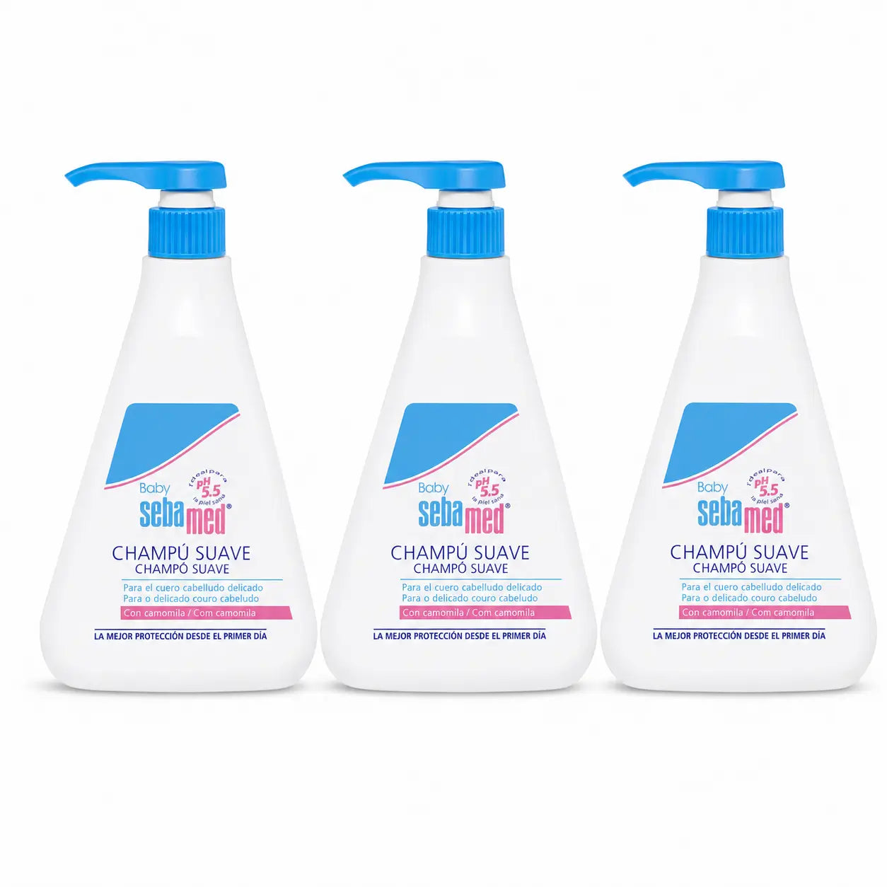 Sebamed Baby Gentle Shampoo 500 Ml, pack 3