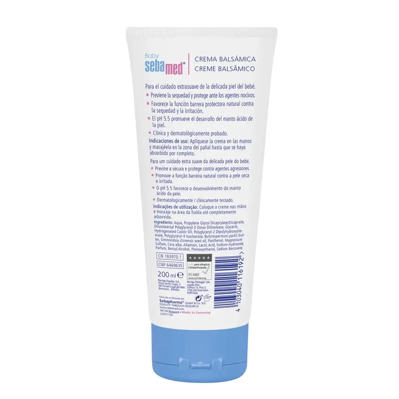 Sebamed Baby Duplo Balsamic Cream, 200 ml
