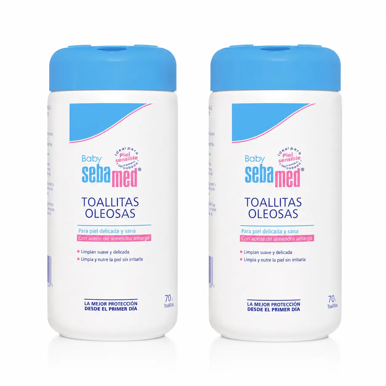Sebamed Baby Oil Wipes 70 pieces, pack 2