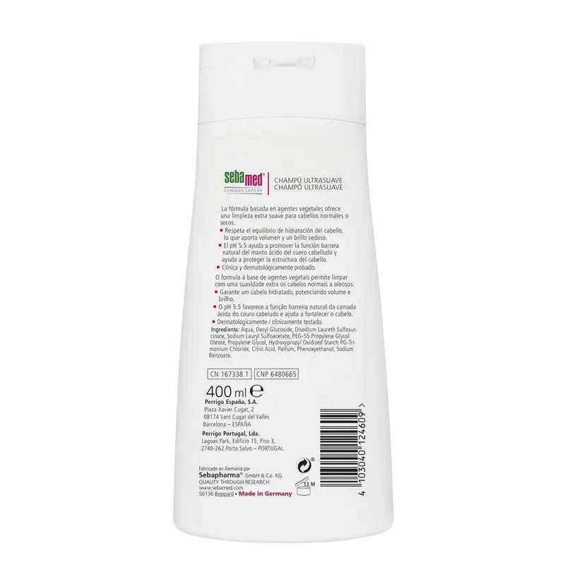 SEBAMED Ultra Gentle Shampoo 400 ml