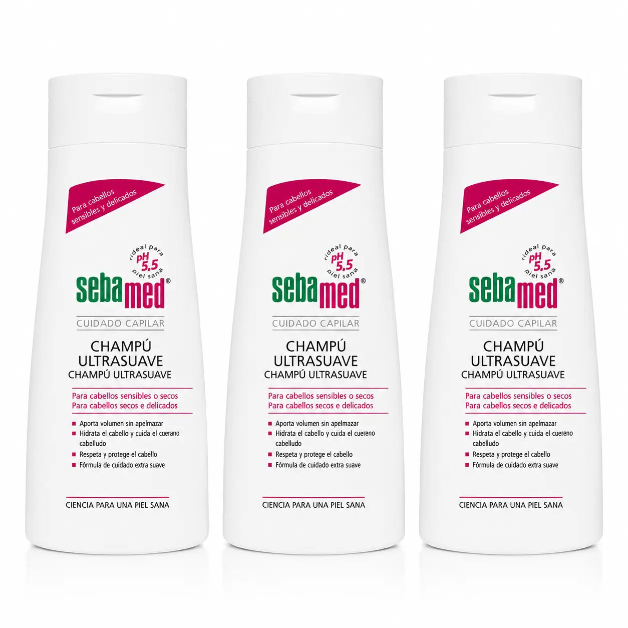Sebamed Ultra Gentle Shampoo 400 Ml, pack 3