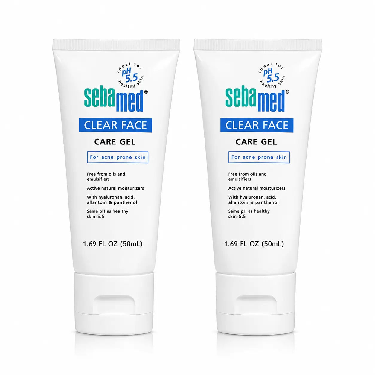 Sebamed Clear Face Moisturising Gel 50 Ml, pack 2