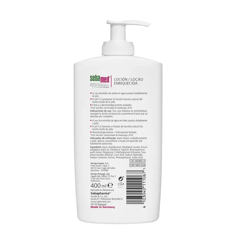 SEBAMED Enriched Lotion 400 ml