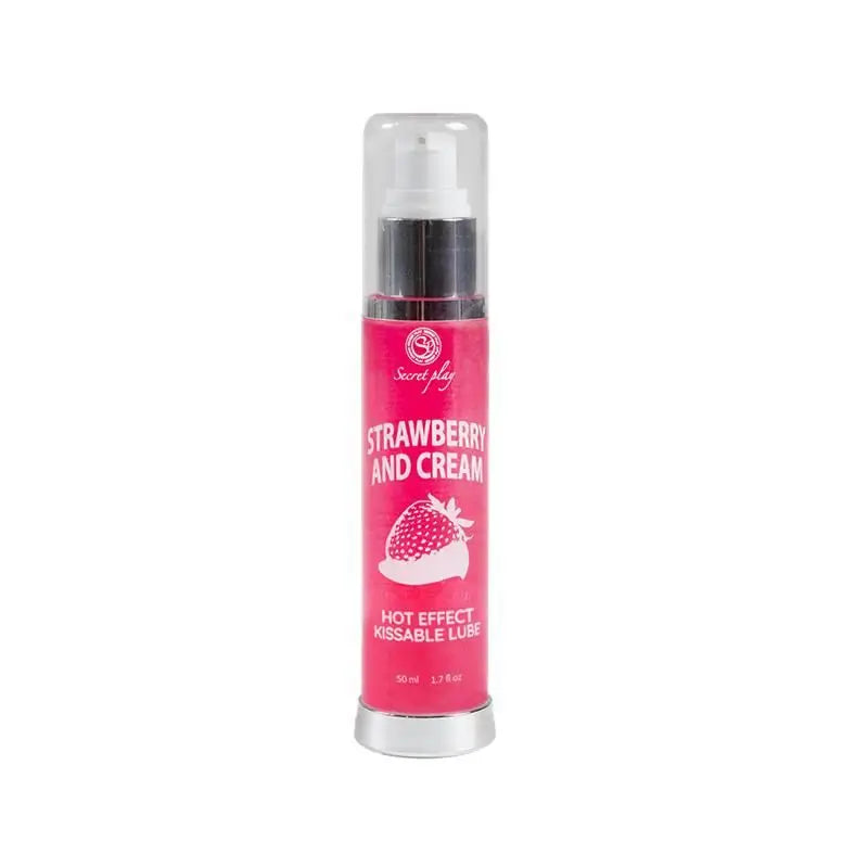 Secret Play Play Strawberries and Cream Hot Lubricant 50 Ml