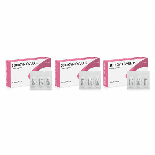Seid Ovules Vaginal Dryness, 10 Ovules , pack 3