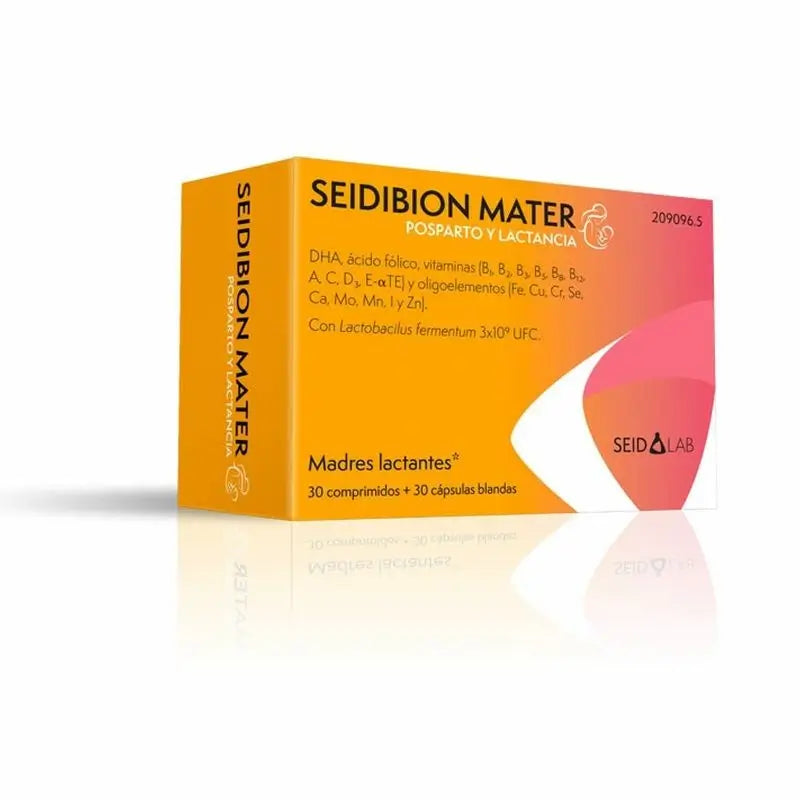 Seidibion Mater Postpartum and Lactation 30 Tablets + 30 Capsules