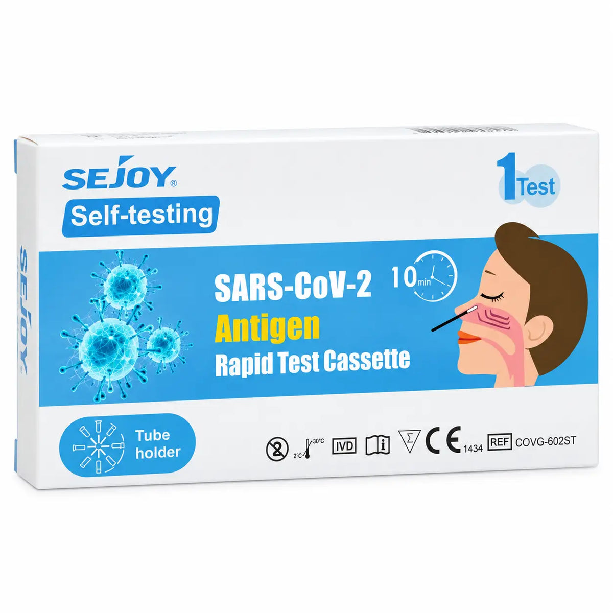 Sejoy COVID-19 Nasal Antigen Test, 1 unit