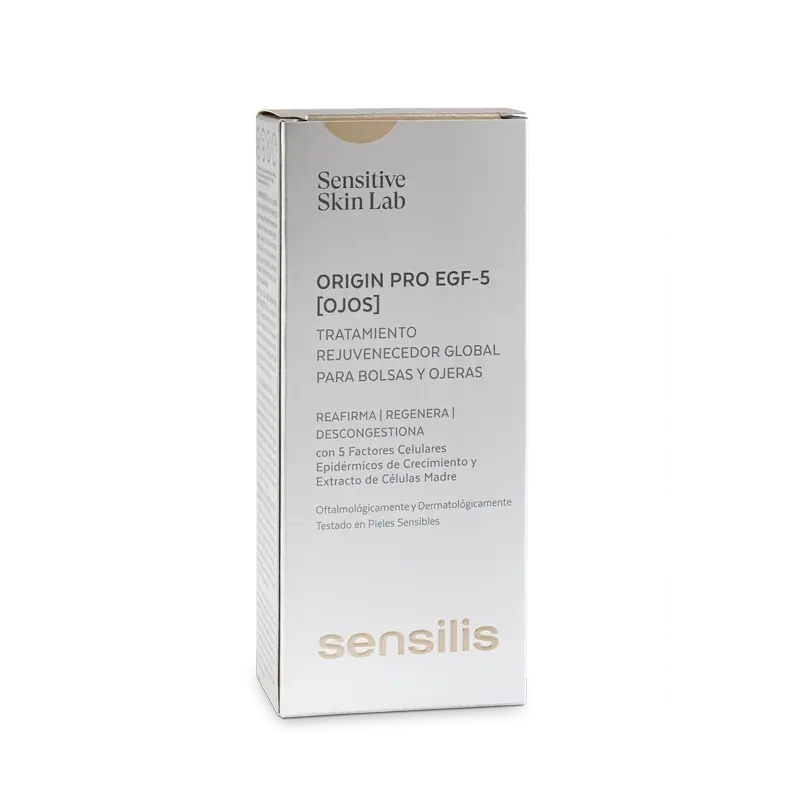 Sensilis Origin Pro Anti-Aging Eye Contour with 5 Growth Factors 15 ml