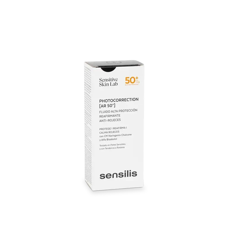 Sensilis Photocorrection [Ar SPF 50+] Firming and Anti-Redness Fluid 40 ml