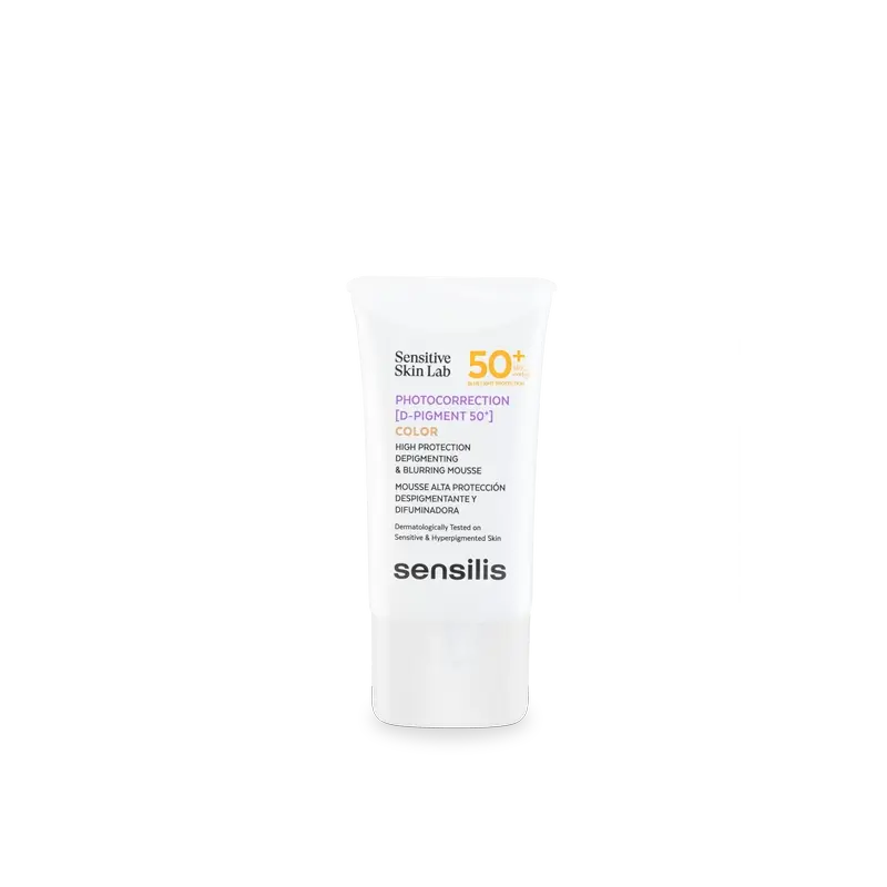Sensilis Photocorrection [D-Pigment 50+] Colour Depigmenting Mousse 40 ml