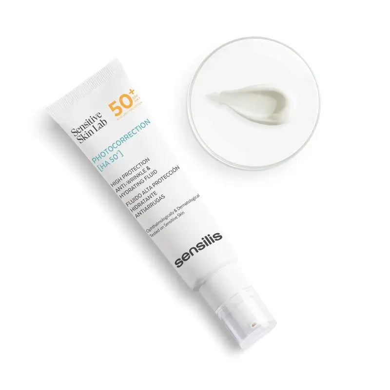 Sensilis Photocorrection [Ha 50+] Moisturising & Anti-Wrinkle Moisturiser 50Ml