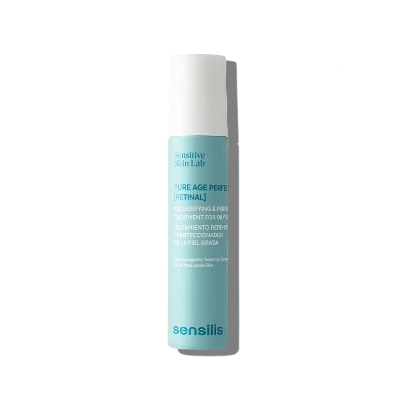Sensilis Pure Age Perfection [Retinal] Redensifies & Perfects Oily Skin, 50 ml