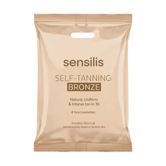 Sensilis Sun Self Tanning Wipes - Dark , 6 units