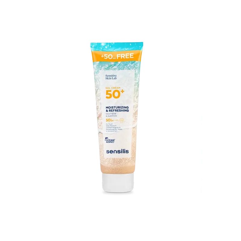 Sensilis Moisturising and Refreshing Gel Cream SPF 50+, 250 ml