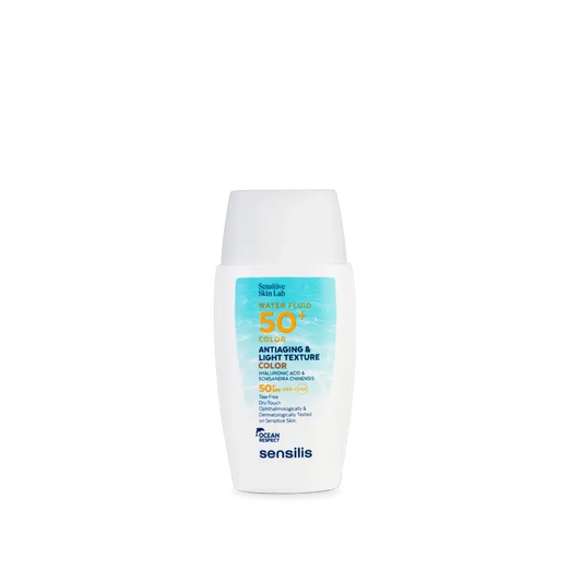 Sensilis Water Fluid SPF 50+ Anti-Ageing Fluid with Colour, 40 ml