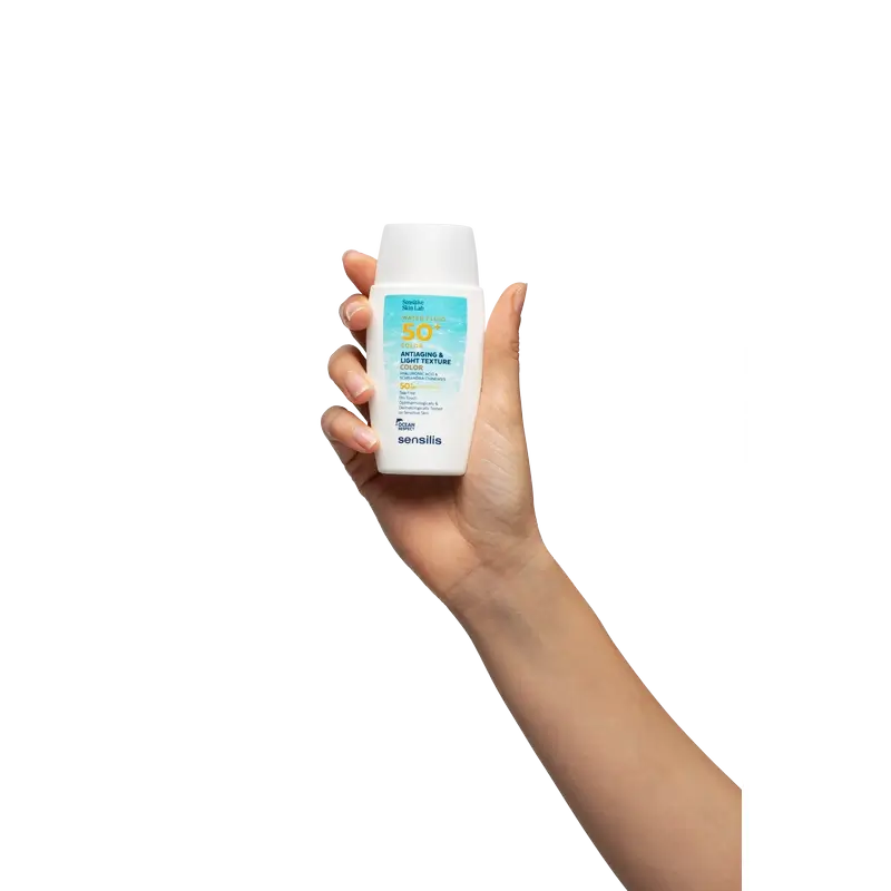 Sensilis Water Fluid SPF 50+ Anti-Ageing Fluid with Colour, 40 ml