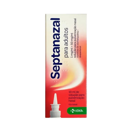 Septanasal 1 Mg/Ml + 50 Mg/Ml Nasal Spray Solution, 10 ml