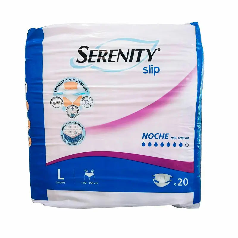 Serenity Slip T Large Night, 80 pcs.