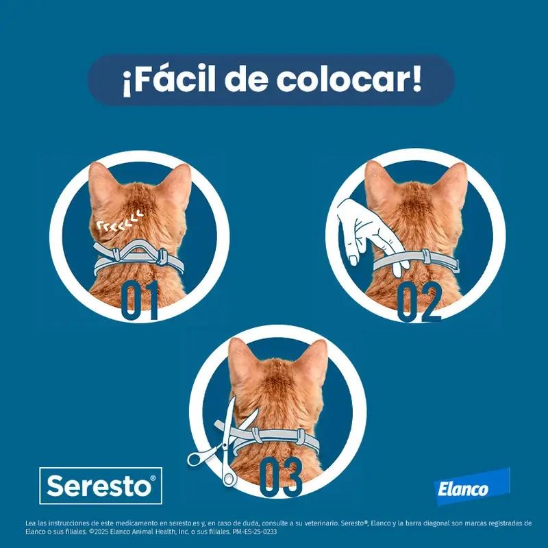 Seresto Cat Collar Pack 3 units