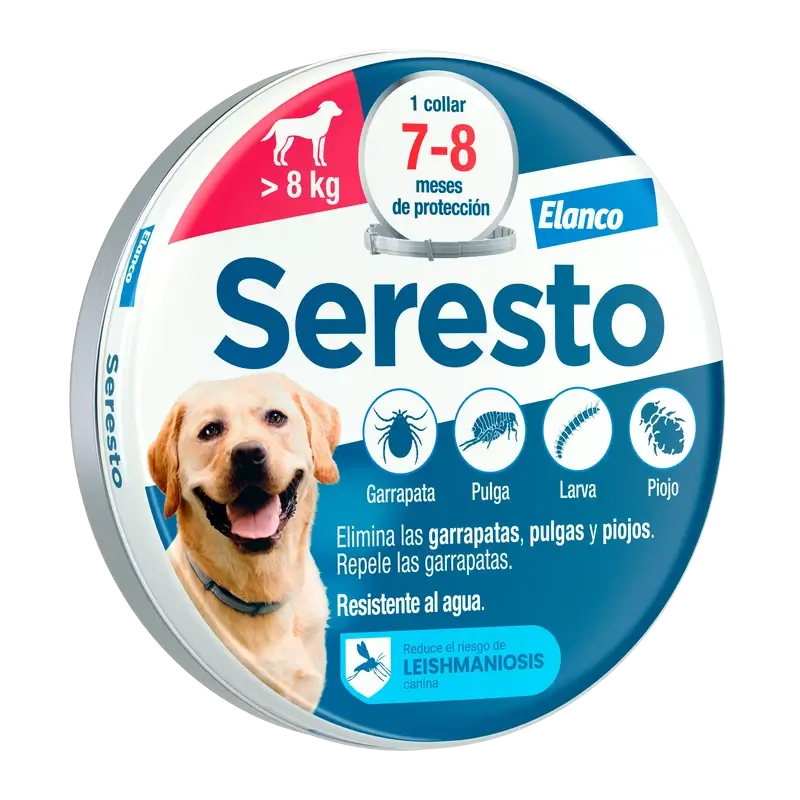 Seresto Dog Collar +8Kg Large