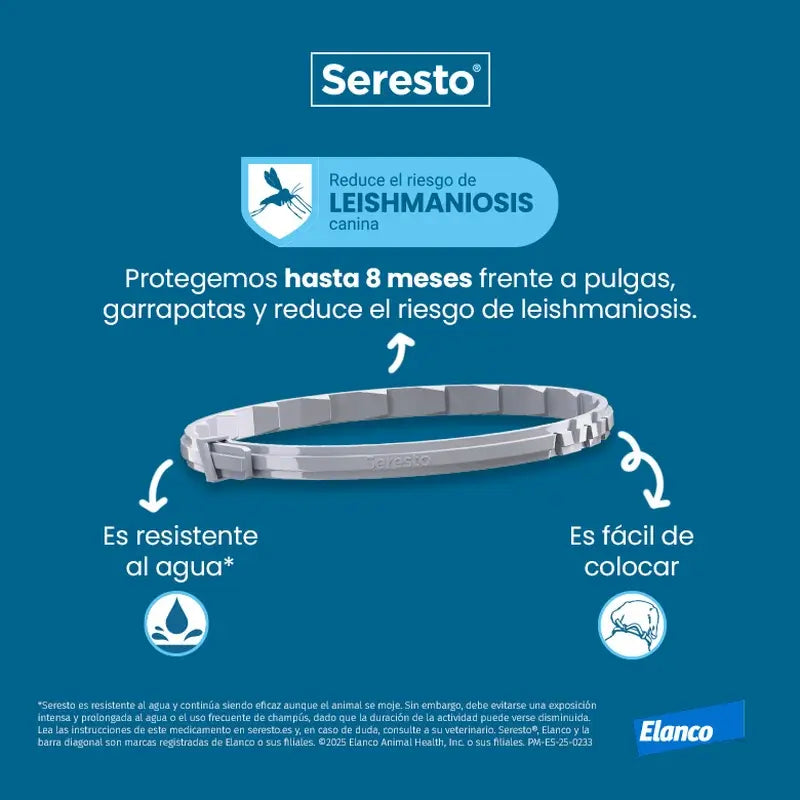 Seresto Dog Collar +8Kg Large Pack 3 units