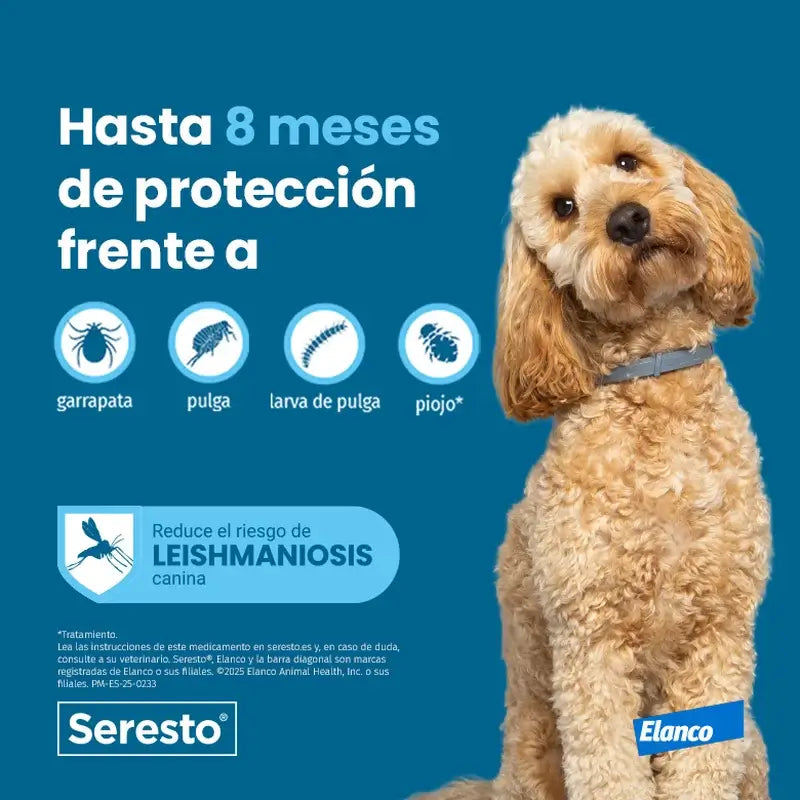 Seresto Dog Collar -8Kg Small Pack 3 units