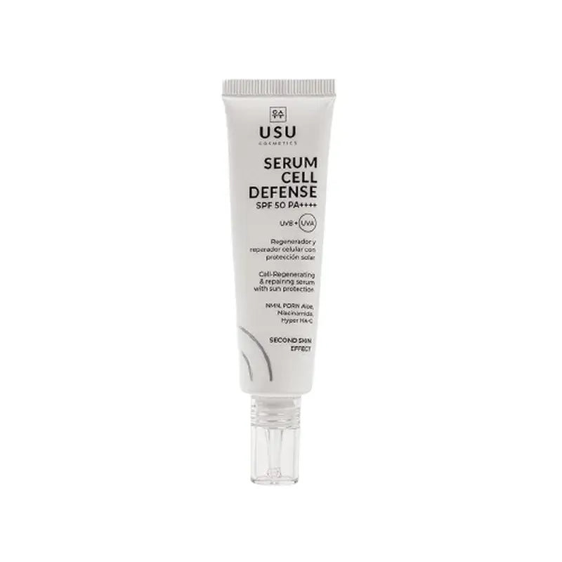 Cell Defence Serum SPF 50 ++++ Second skin effect