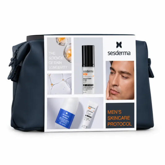 Sesderma Men's Skincare Protocol Pack: Ses Men Absolute Force Lotion + Eye Contour Cream
