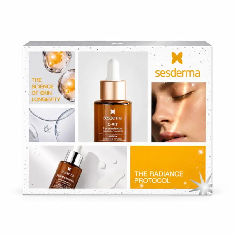 Sesderma The Radiance Protocol Pack: C-Vit Serum + Hidraderm Hyal Serum