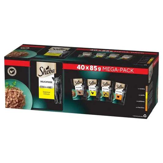 Sheba Bulkpack Poultry In Jelly 40X85G