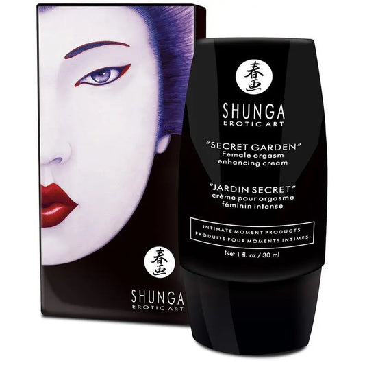 Shunga Intense Feminine Orgasm Cream Secret Garden