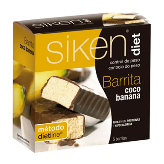 Siken Diet Coconut-Banana Bar 5 units