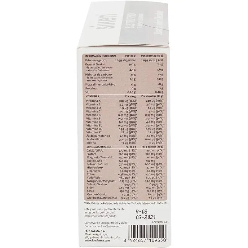 Siken Substitute Chocolate Bars 8 units