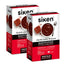 Siken Brownie Custard Substitute, Pack 2 x 6 sachets