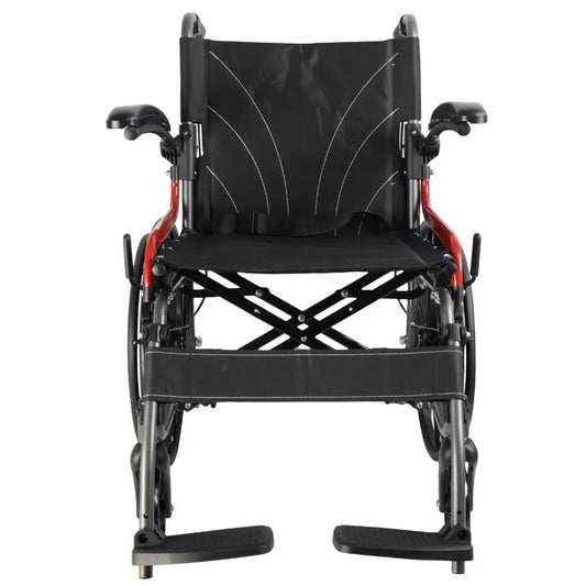 self-propelled wheelchair, folding armrests, 43 cm