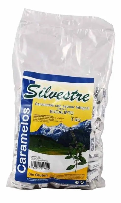 Silvestre Eucalyptus Candy Cane Sugar 1Kg