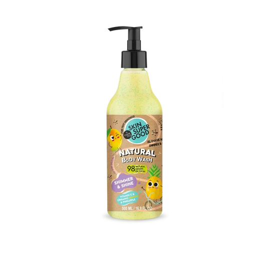Skin Super Good Shimmer & Shine Natural Shower Gel , 500 ml