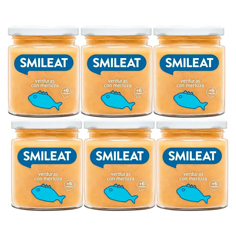 Smileat Hake with Vegetables, 6x230 Gr